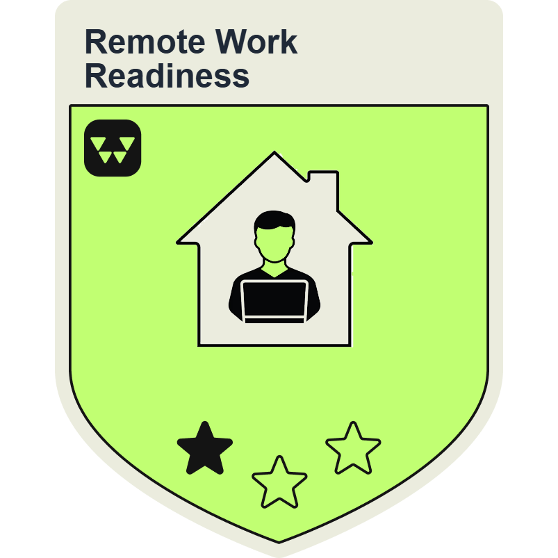 Remote Work Mastery badge